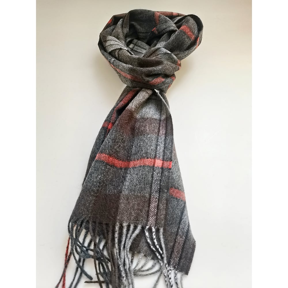 100%CASHMERE WOVEN SCARF C10064G