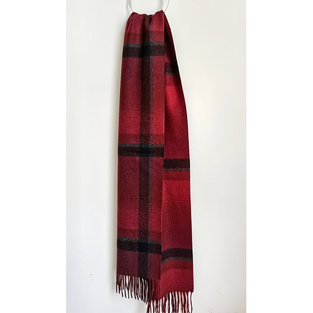 95%WOOL 5%CASHMERE WOVEN SCARF SCW-7327-HHF