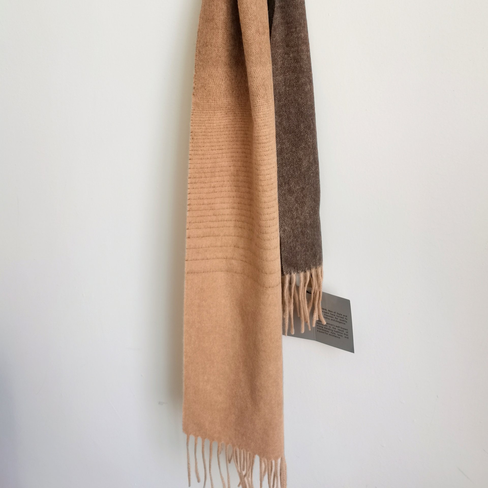 100%CASHMERE WOVEN SCARF SCW-8729-HHF