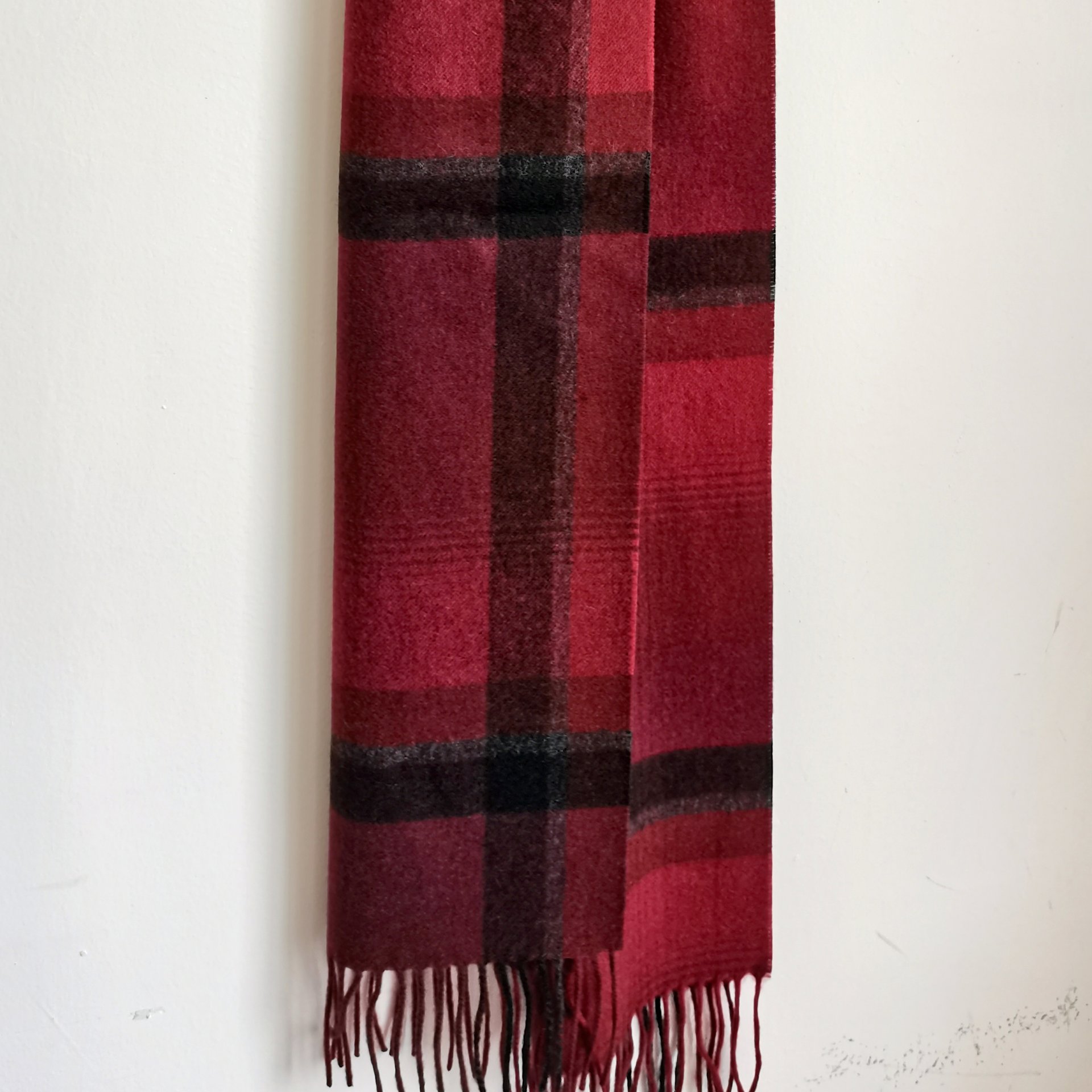 95%WOOL 5%CASHMERE WOVEN SCARF SCW-7327-HHF