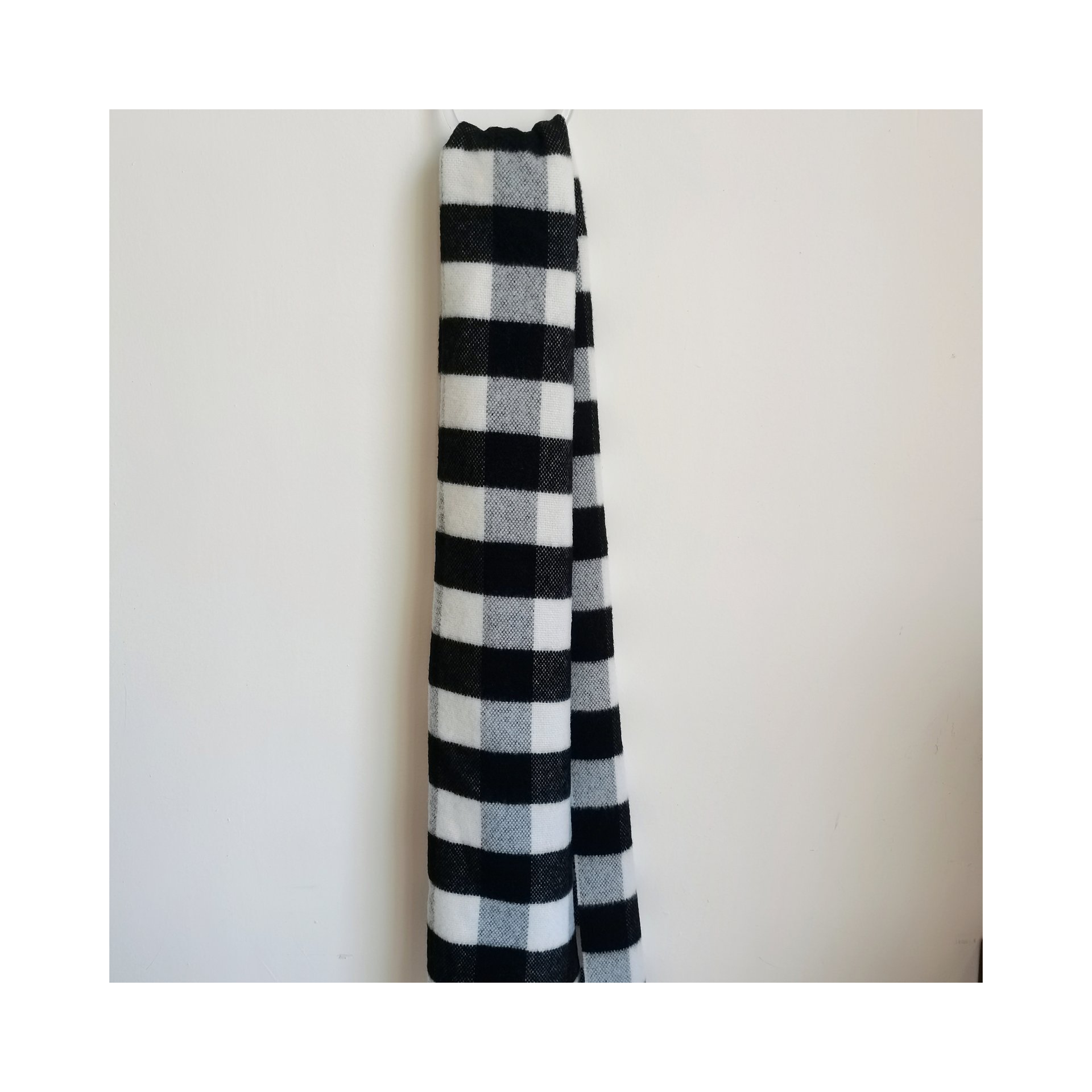 100%WOOL WOVEN SCARF SCW-3993-RB