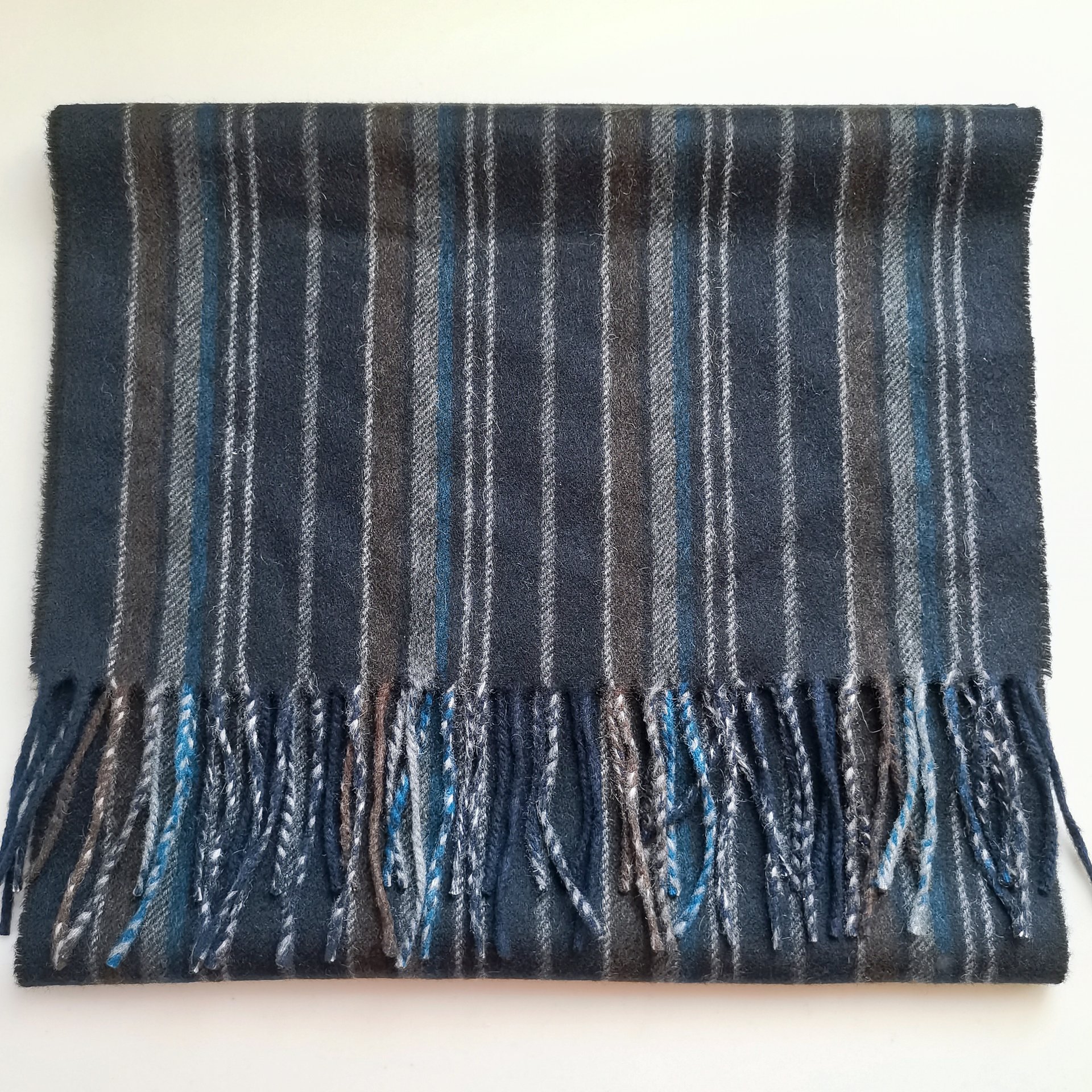 100%CASHMERE WOVEN SCARF SCW-7282-JAB