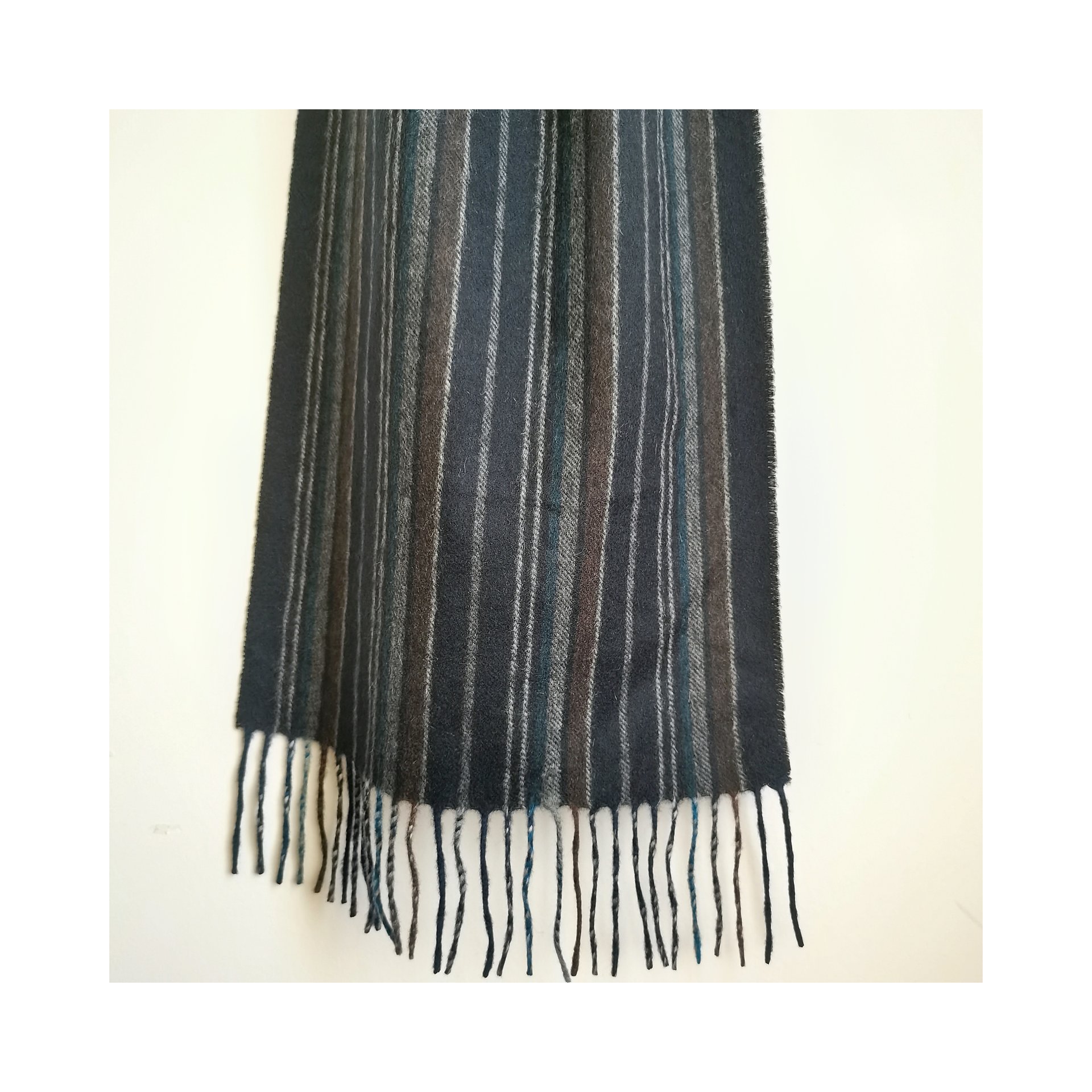 100%CASHMERE WOVEN SCARF SCW-7282-JAB