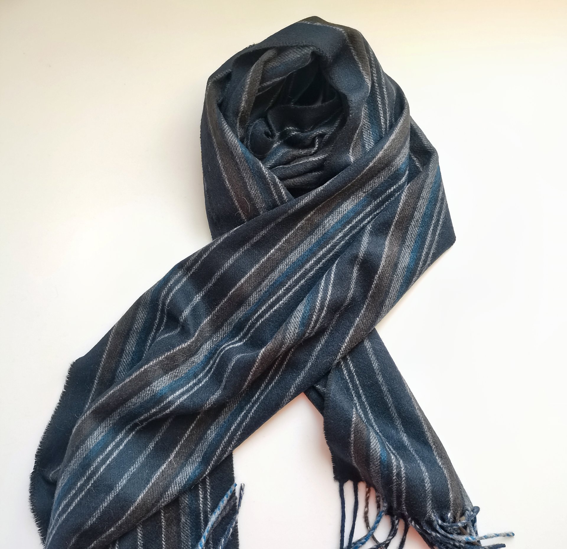 100%CASHMERE WOVEN SCARF SCW-7282-JAB