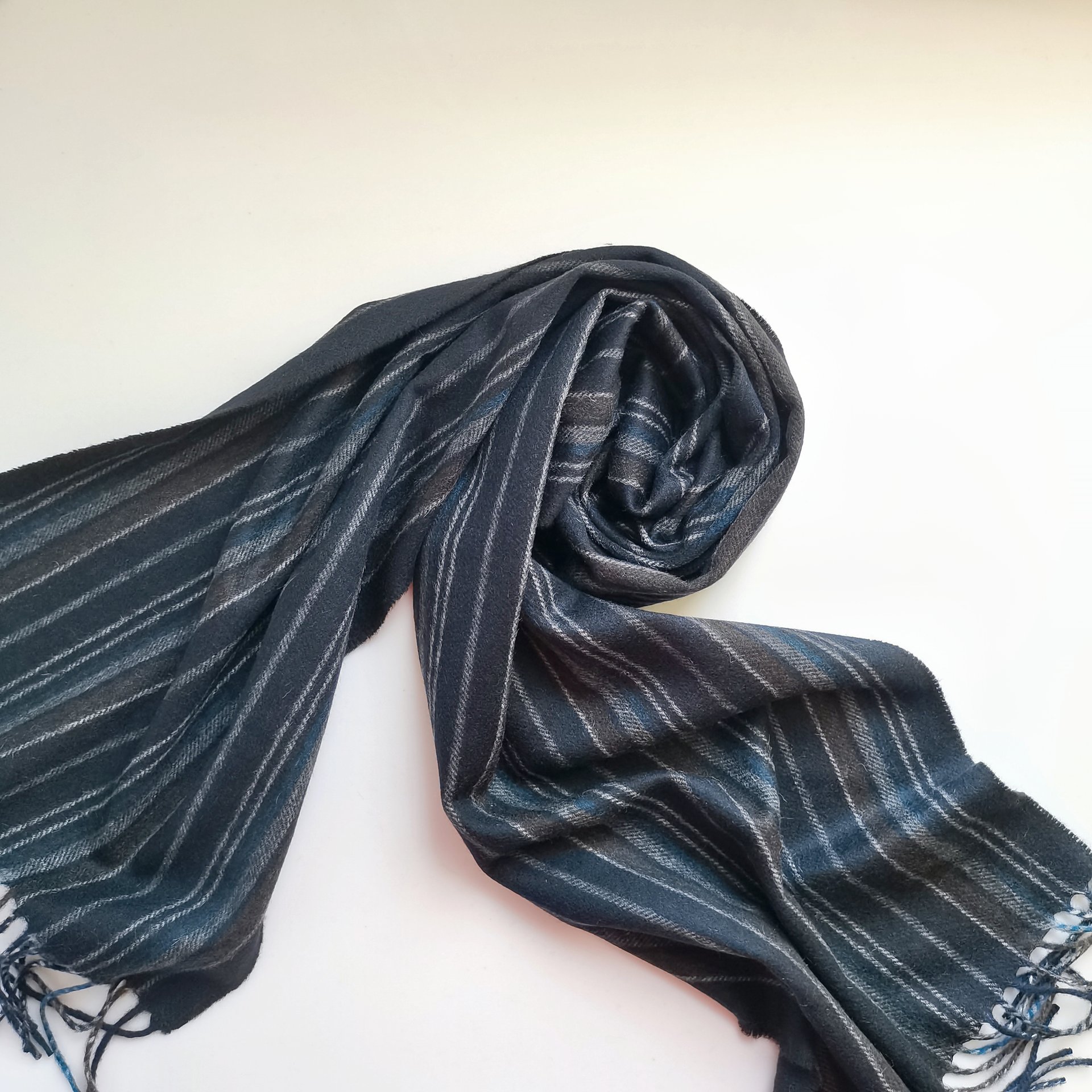 100%CASHMERE WOVEN SCARF SCW-7282-JAB