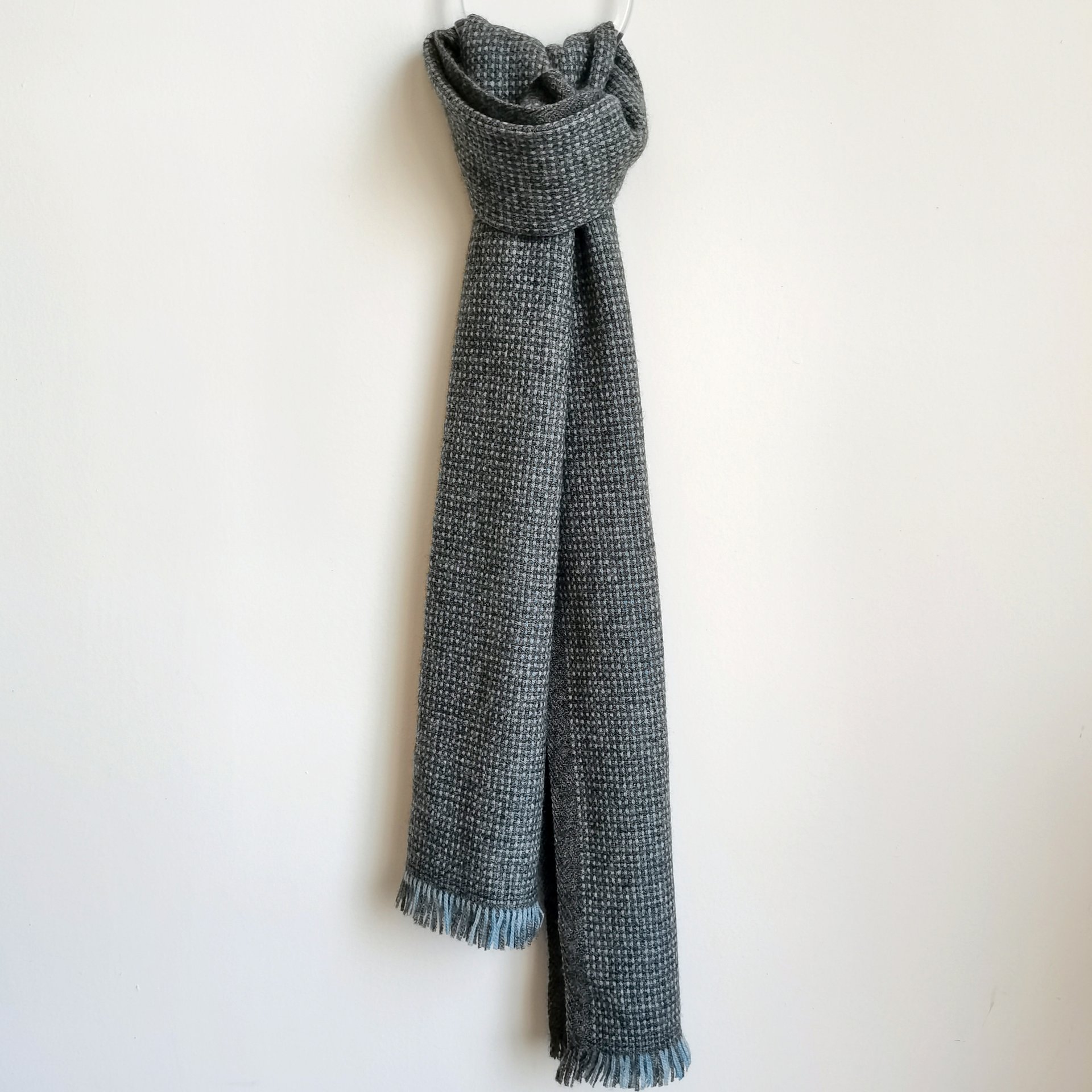 65%WOOL 25%YAK 10%CASHMERE WOVEN SCARF SCW-18035C-LP