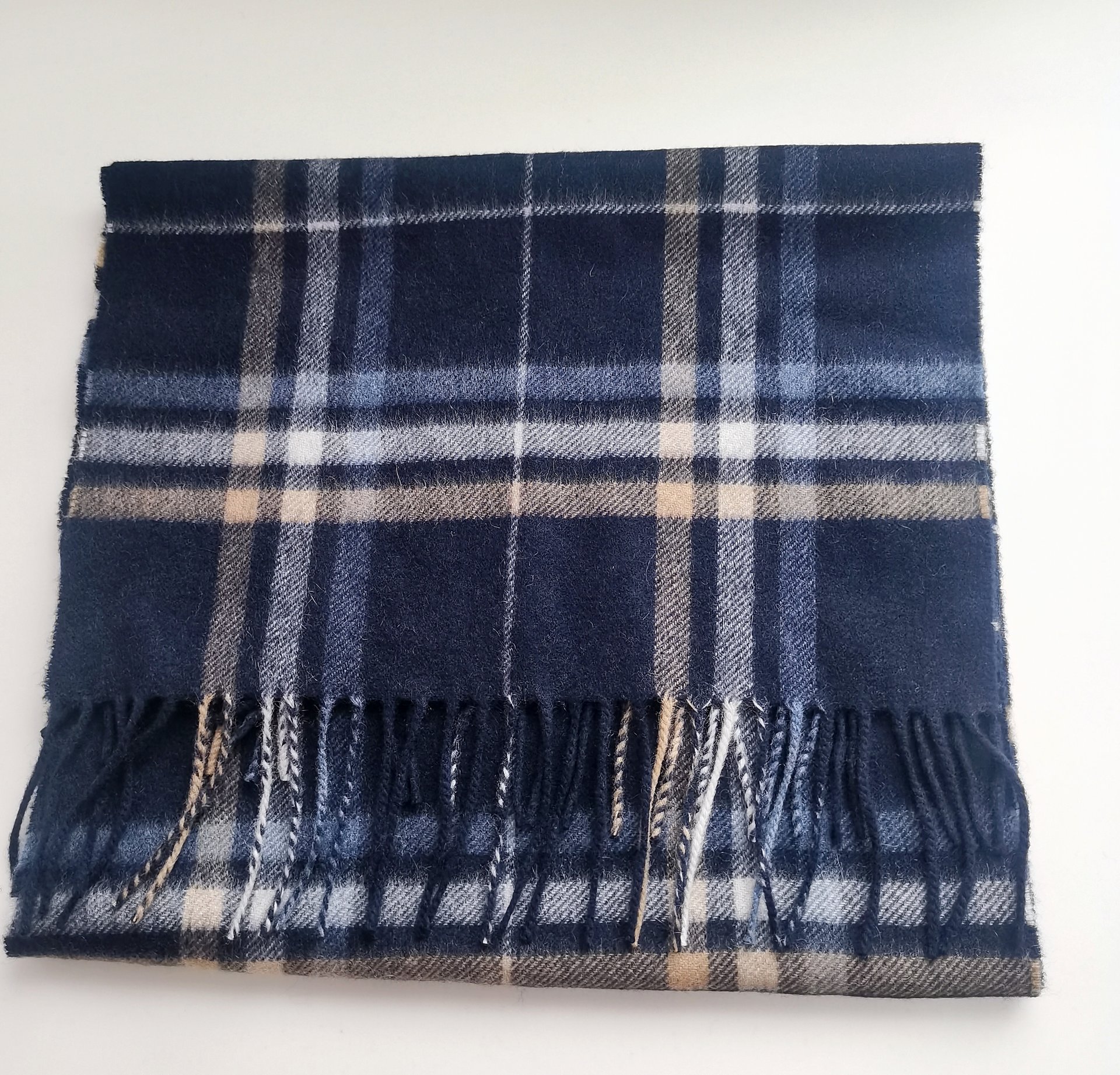 100%CASHMERE WOVEN SCARF SCW-7277-JAB