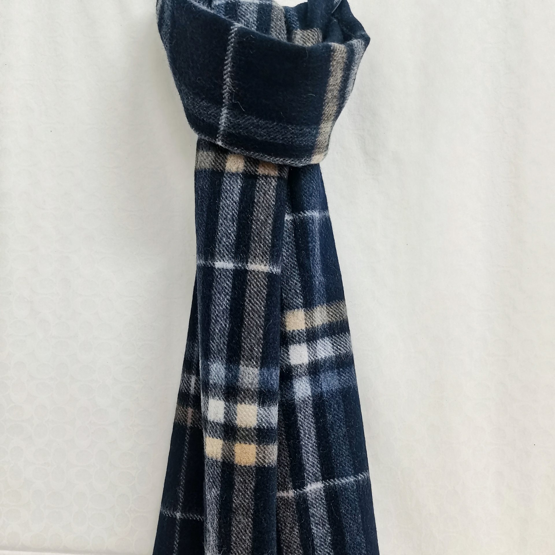 100%CASHMERE WOVEN SCARF SCW-7277-JAB