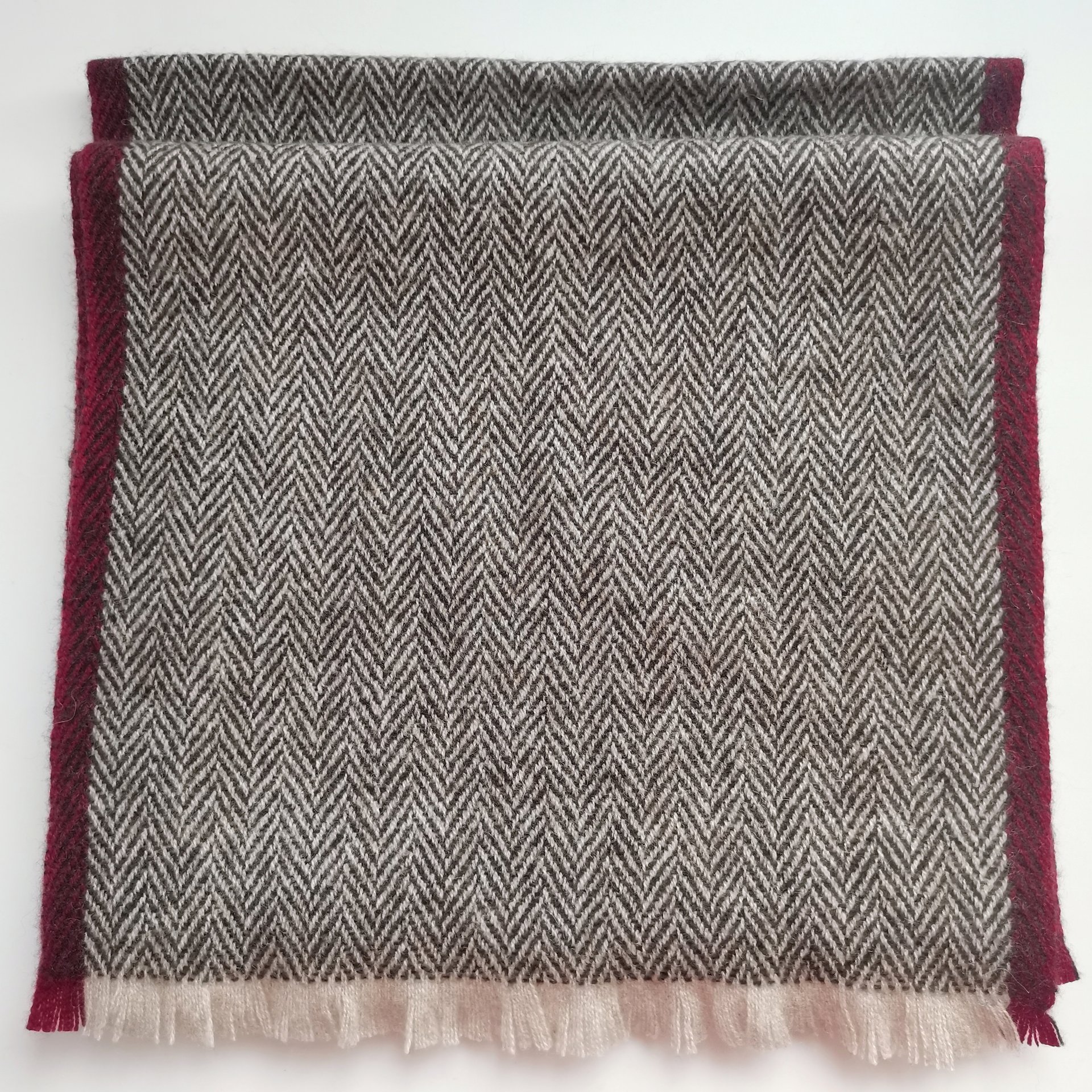 100% CASHMERE WOVEN SCARF SCW-6285-LTM