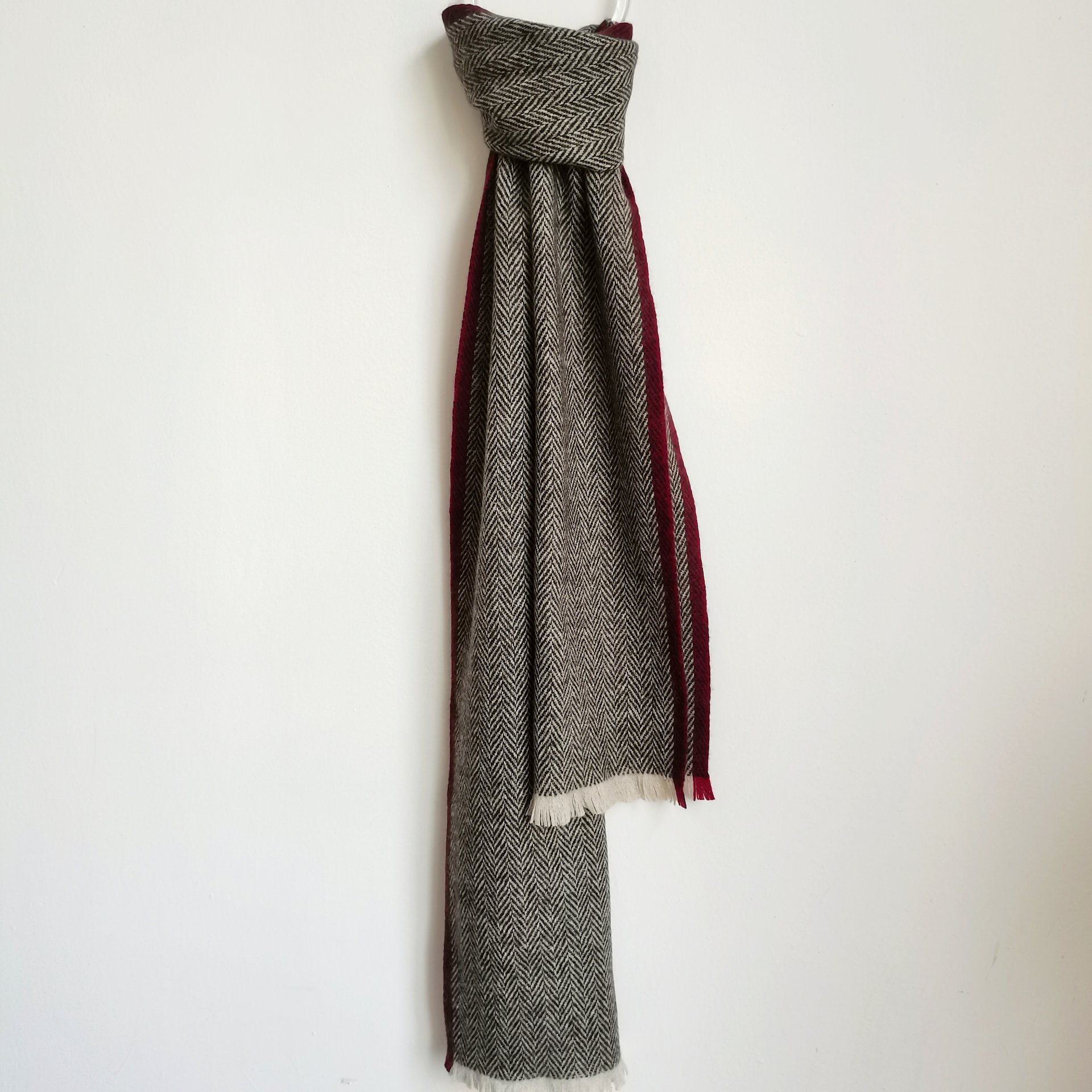 100% CASHMERE WOVEN SCARF SCW-6285-LTM