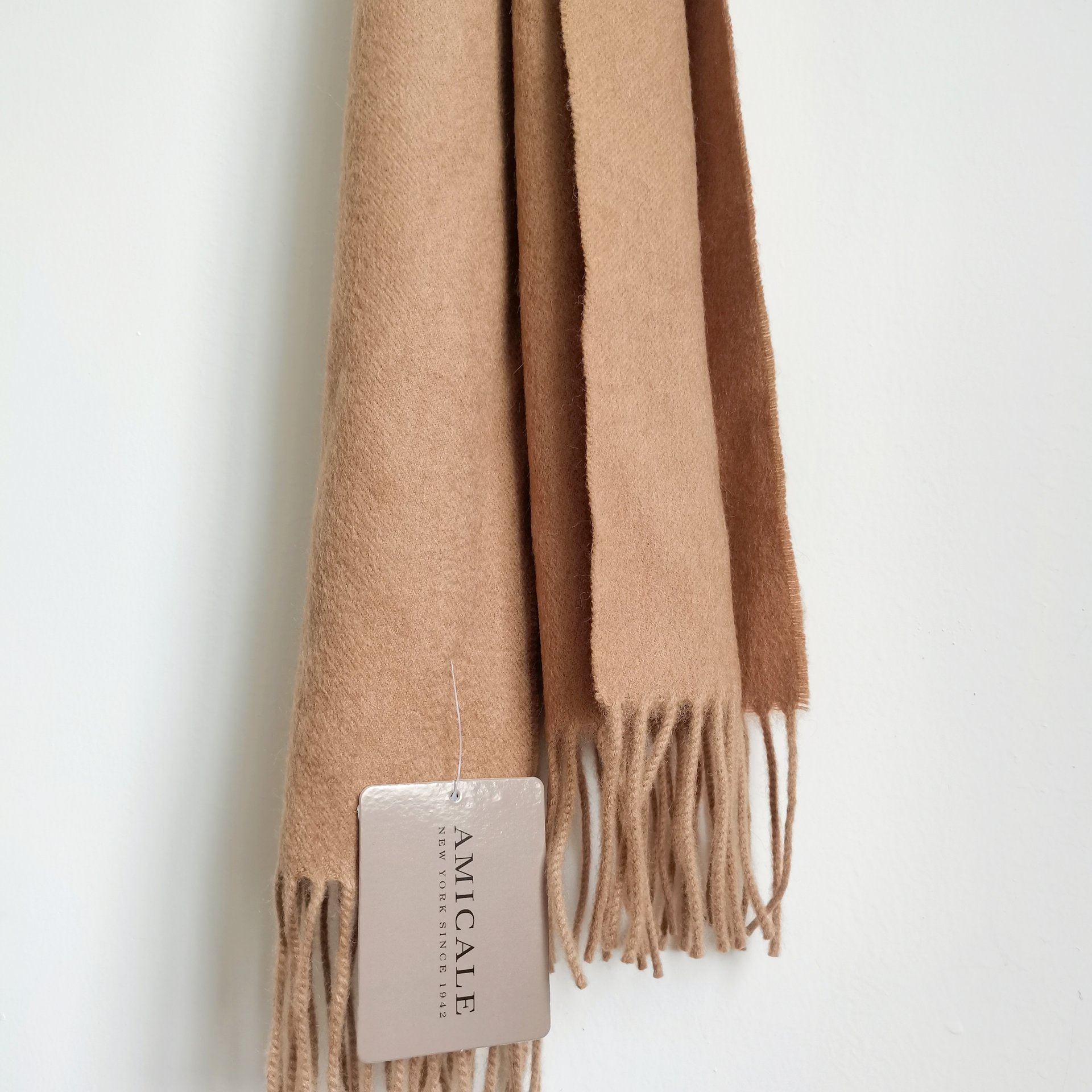 100% CAMELHAIR WOVEN SCARF SCW-3119002-AMQ