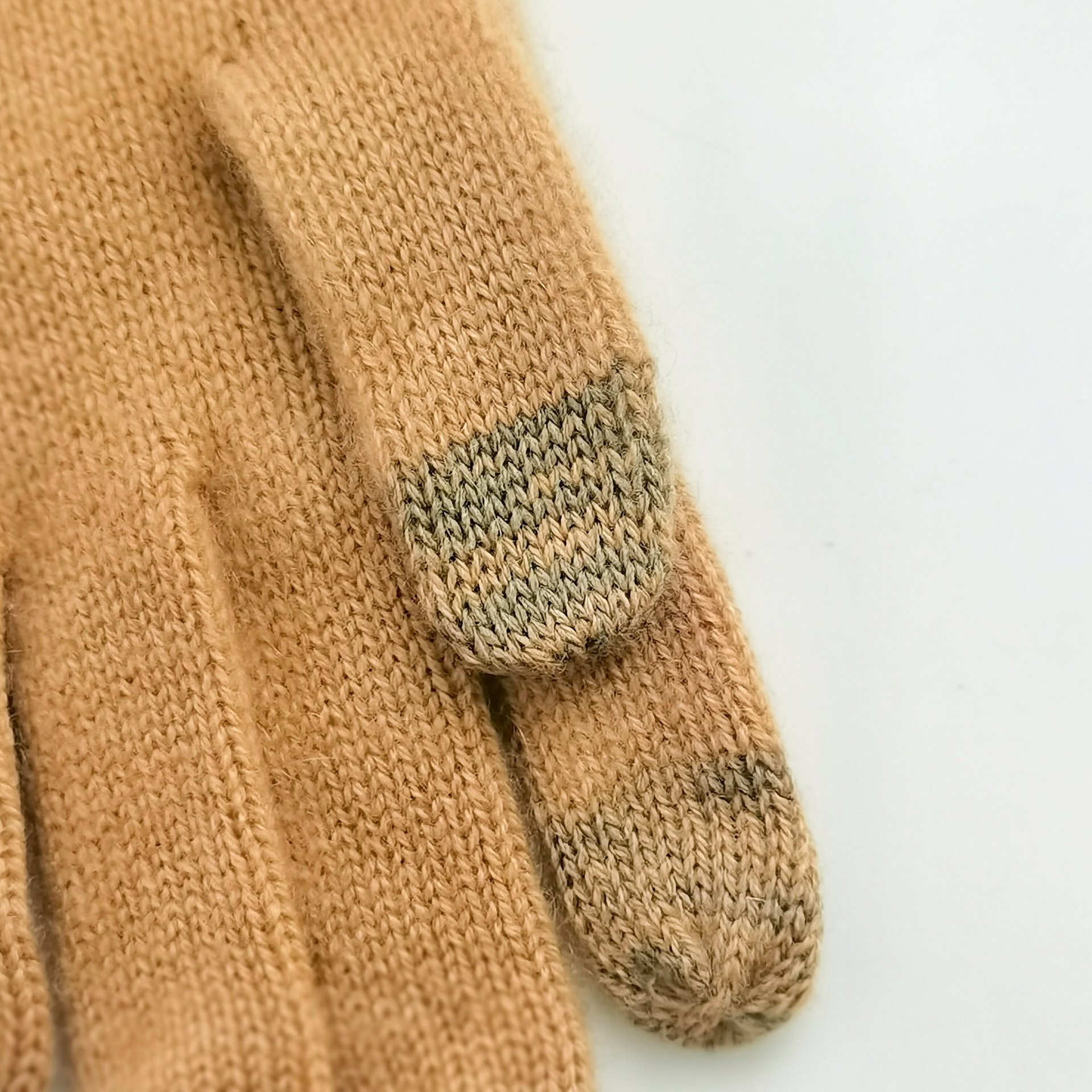 100% CASHMERE KNIT GLOVES GLK-7656-PHX