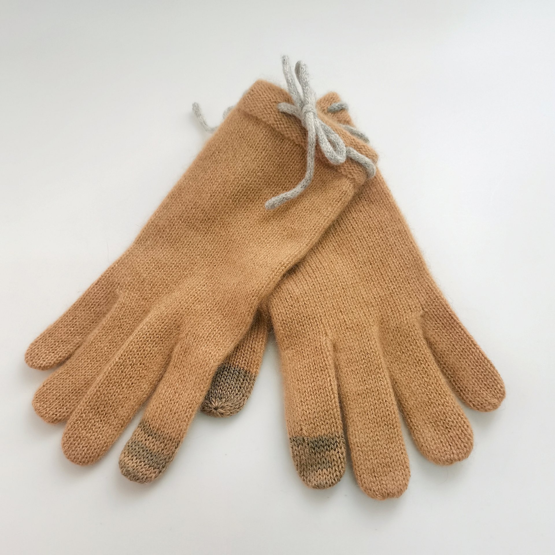 100% CASHMERE KNIT GLOVES GLK-7656-PHX