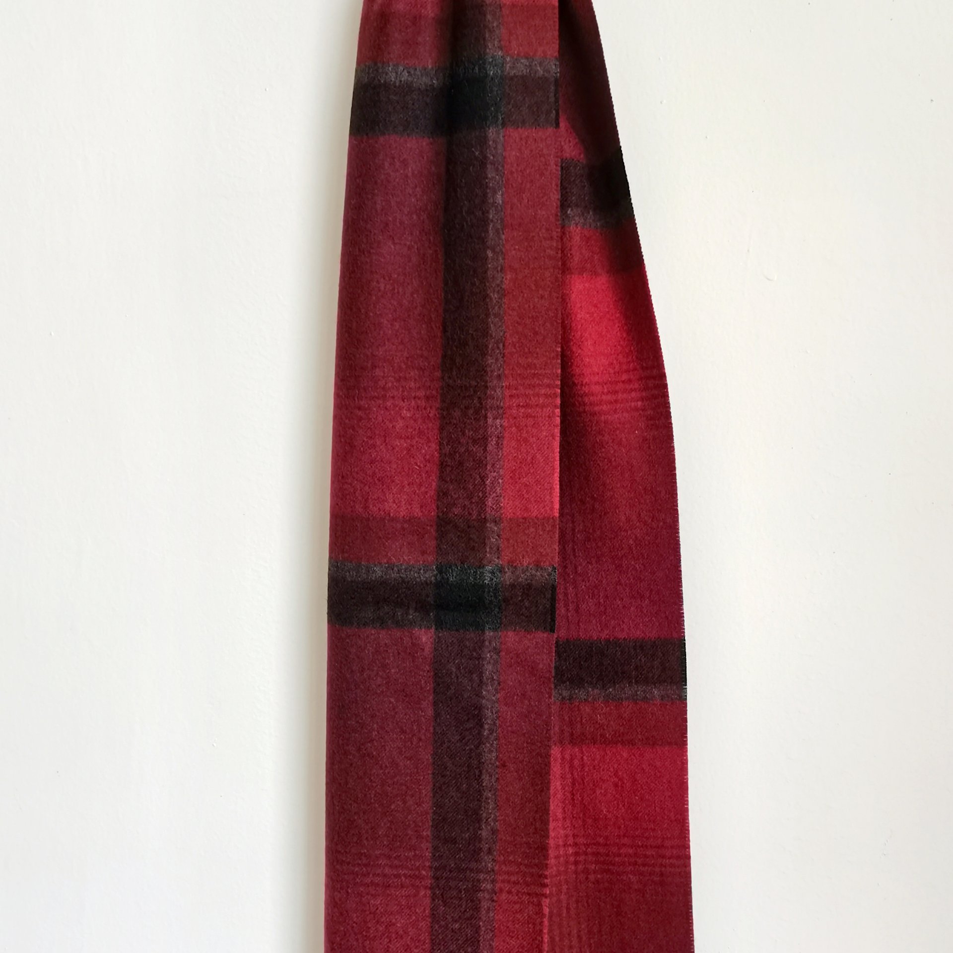 95%WOOL 5%CASHMERE WOVEN SCARF SCW-7327-HHF