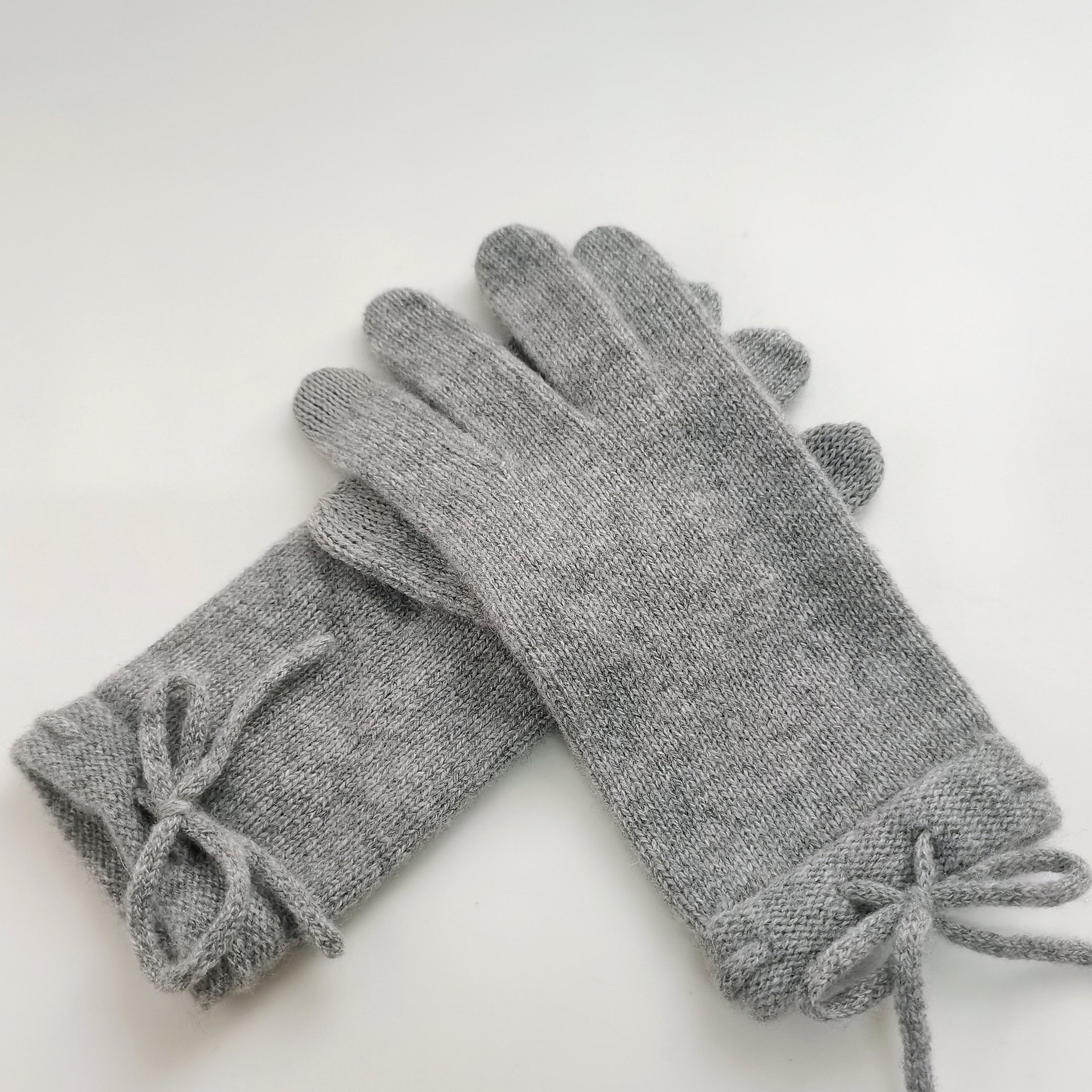 100% CASHMERE KNIT GLOVES GLK-7656-PHX