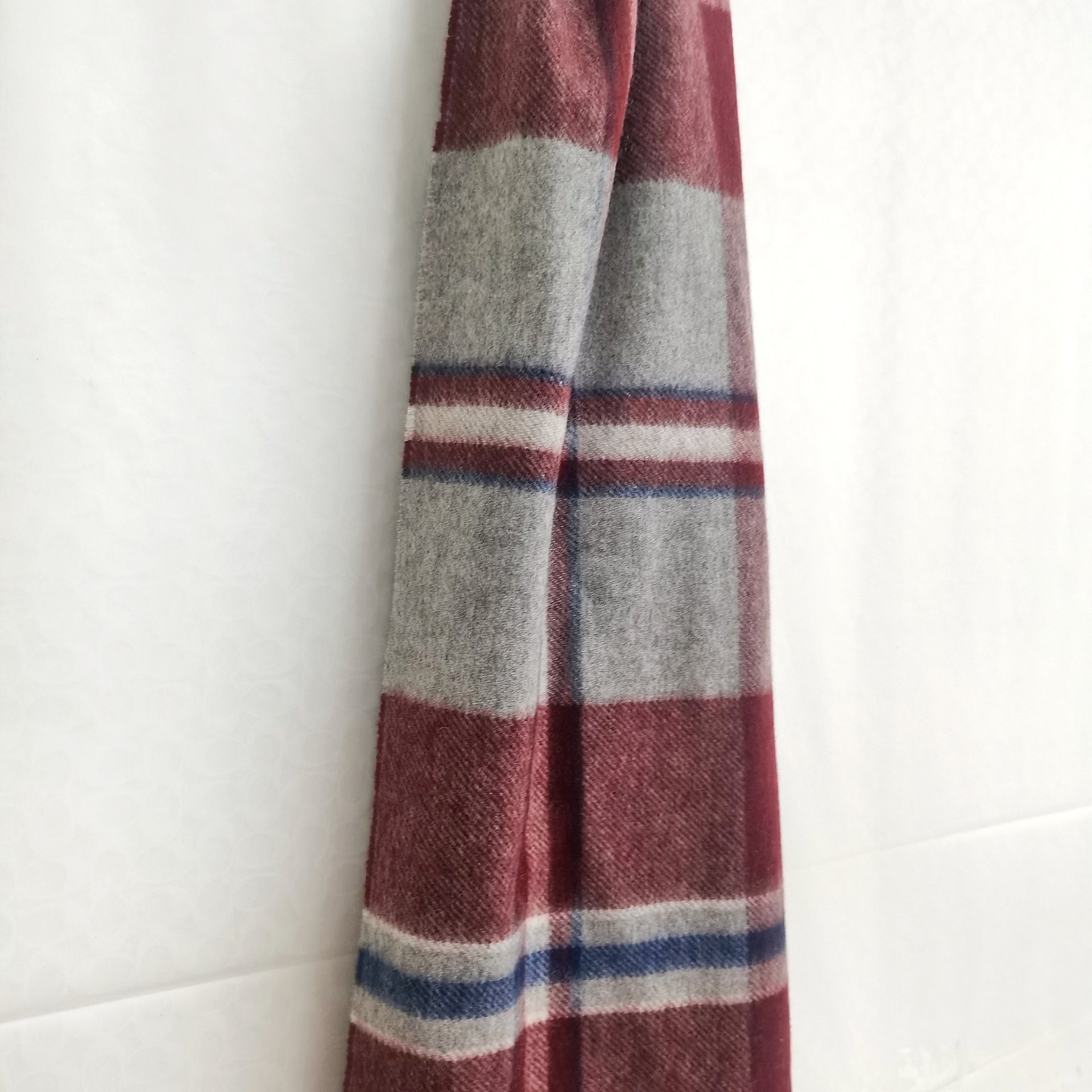 100%CASHMERE WOVEN FRINGE SCARF SCW-7280-JAB