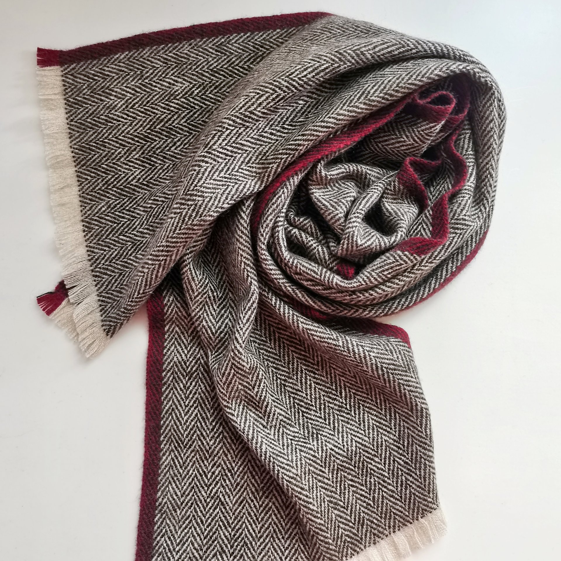 100% CASHMERE WOVEN SCARF SCW-6285-LTM