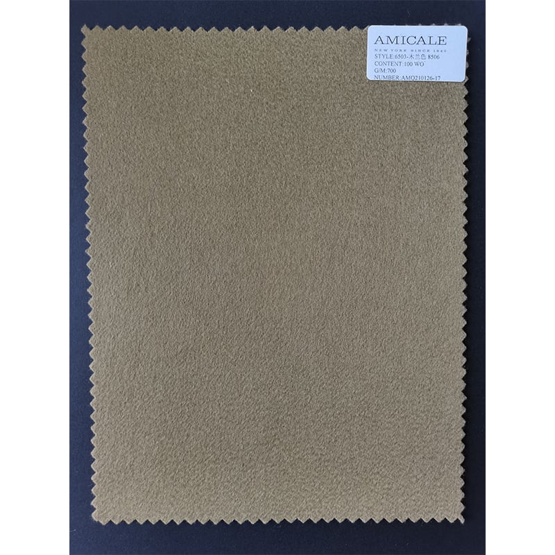 100% WOOL DOUBLE FACE WOVEN FABRIC 6503