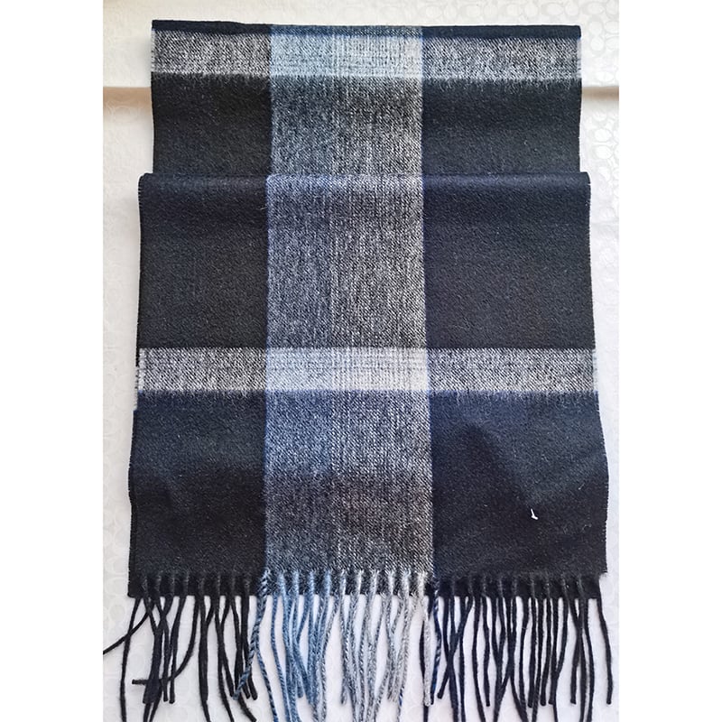 95%WOOL 5%CASHMERE WOVEN SCARF SCW-8176-HHF