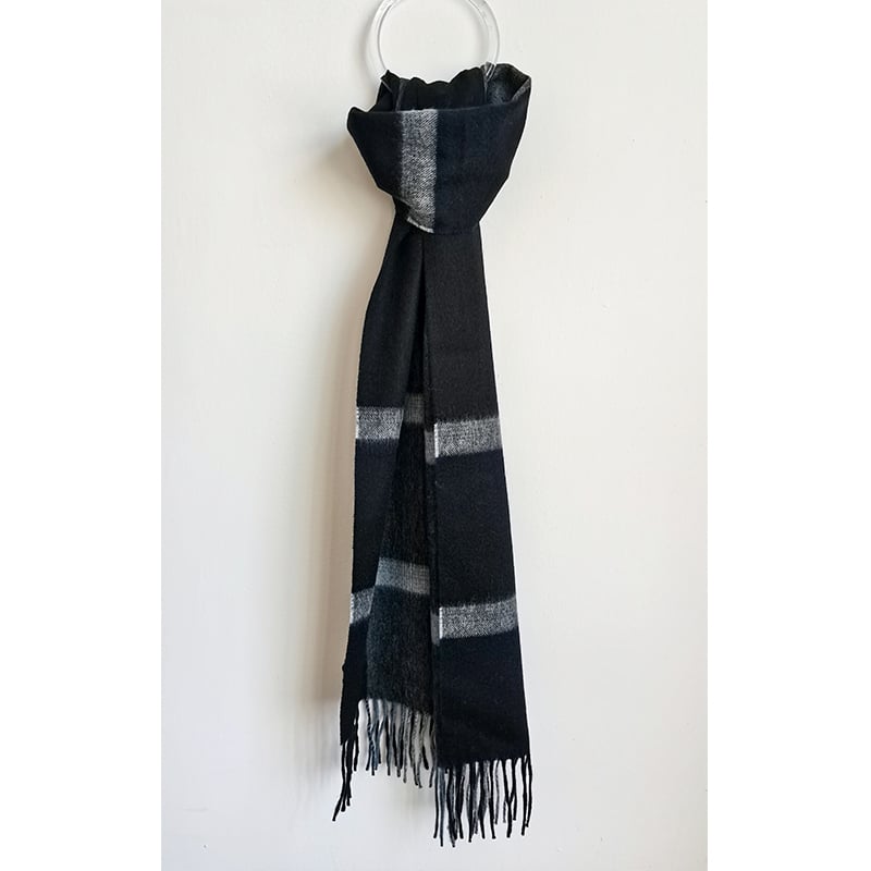 95%WOOL 5%CASHMERE WOVEN SCARF SCW-8176-HHF